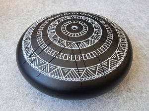TongueDrum Mediano Gris oscuro